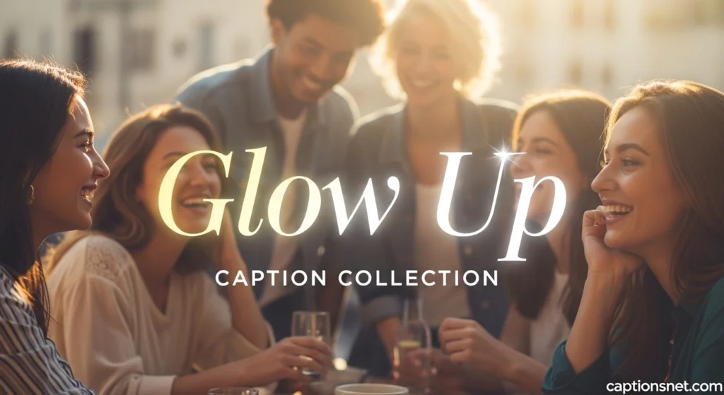 Glow Up Caption Collection