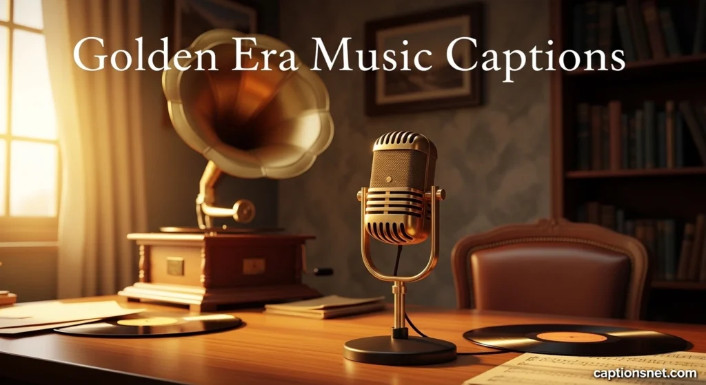 Golden Era Music Captions