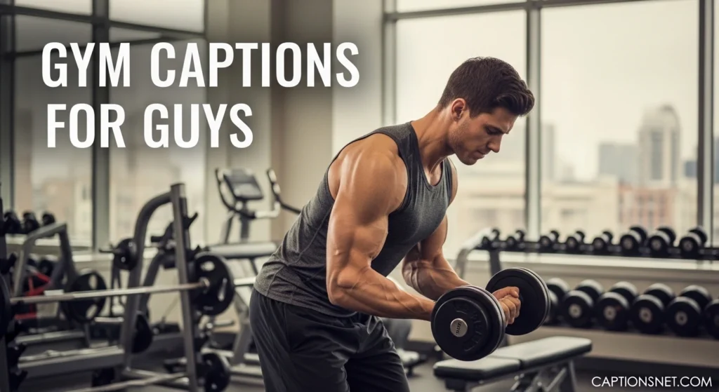 Gym Captions For Guys