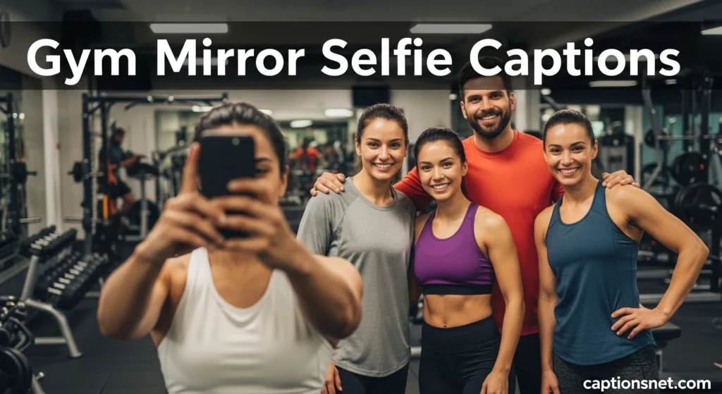 Gym Mirror Selfie Captions