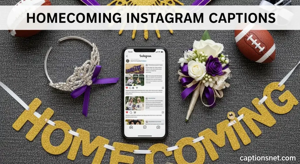 Homecoming Instagram Captions