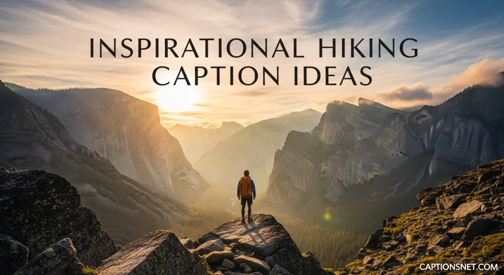 Inspirational Hiking Caption Ideas