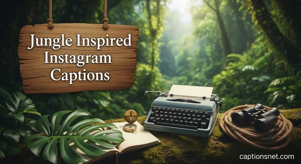 Jungle Inspired Instagram Captions