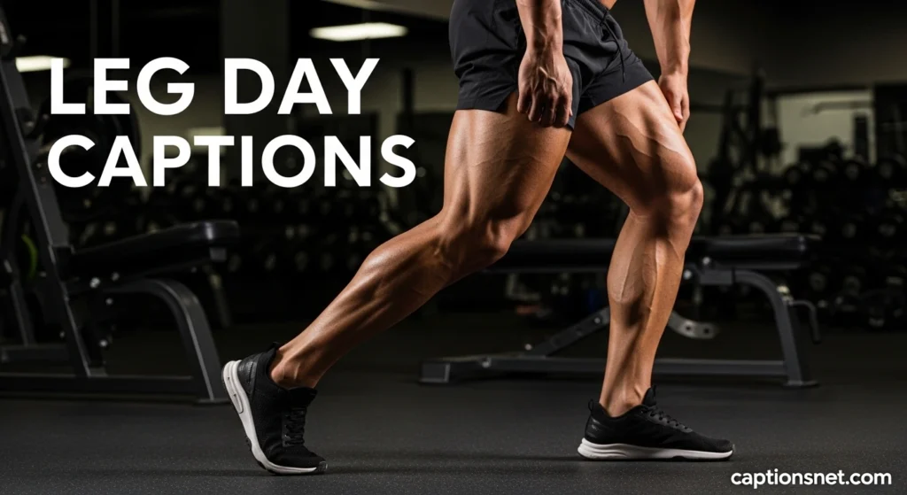 Leg Day Captions