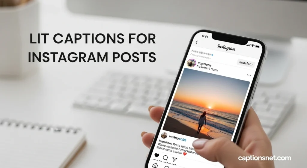 Lit Captions for Instagram Posts
