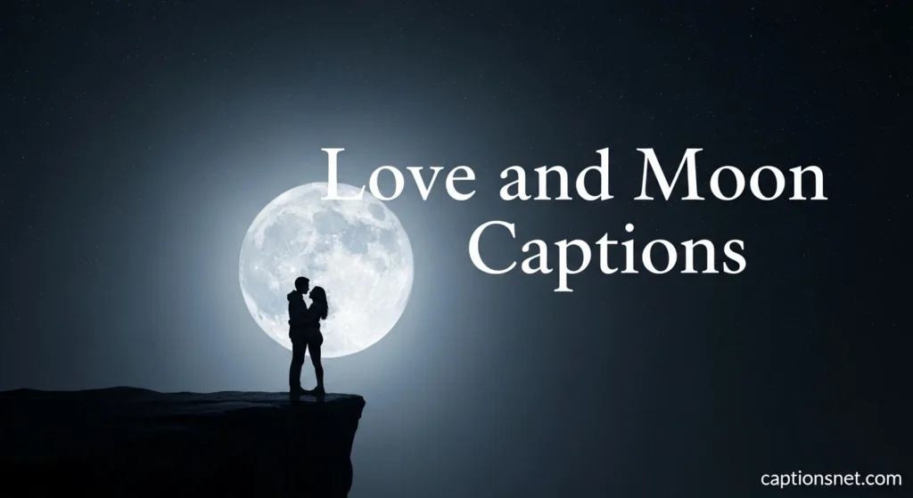 Love and Moon Captions