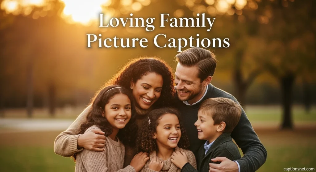 Loving Family Picture Captions