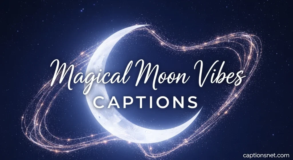Magical Moon Vibes Captions