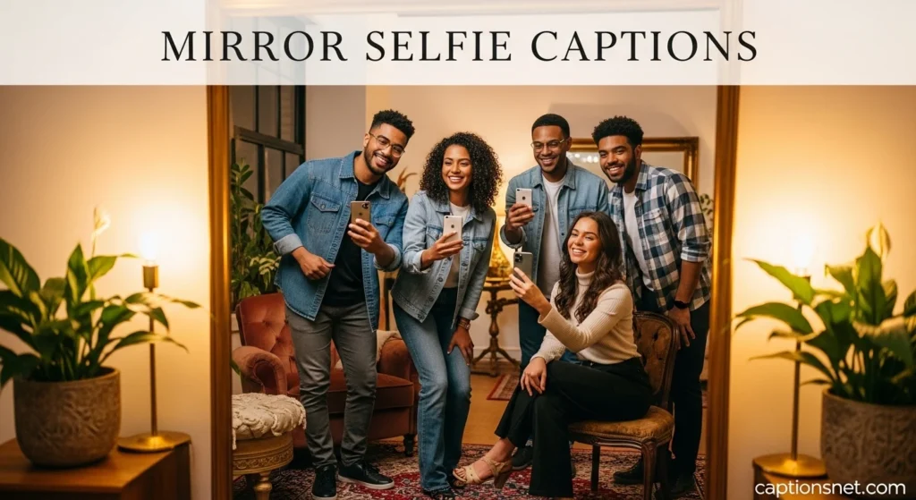 Mirror Selfie Captions