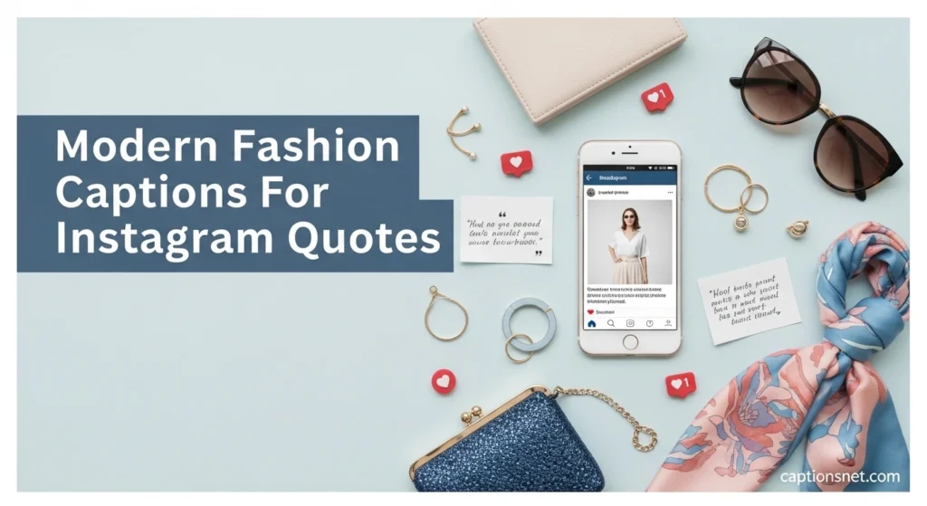 Modern Fashion Captions For Instagram Quotes