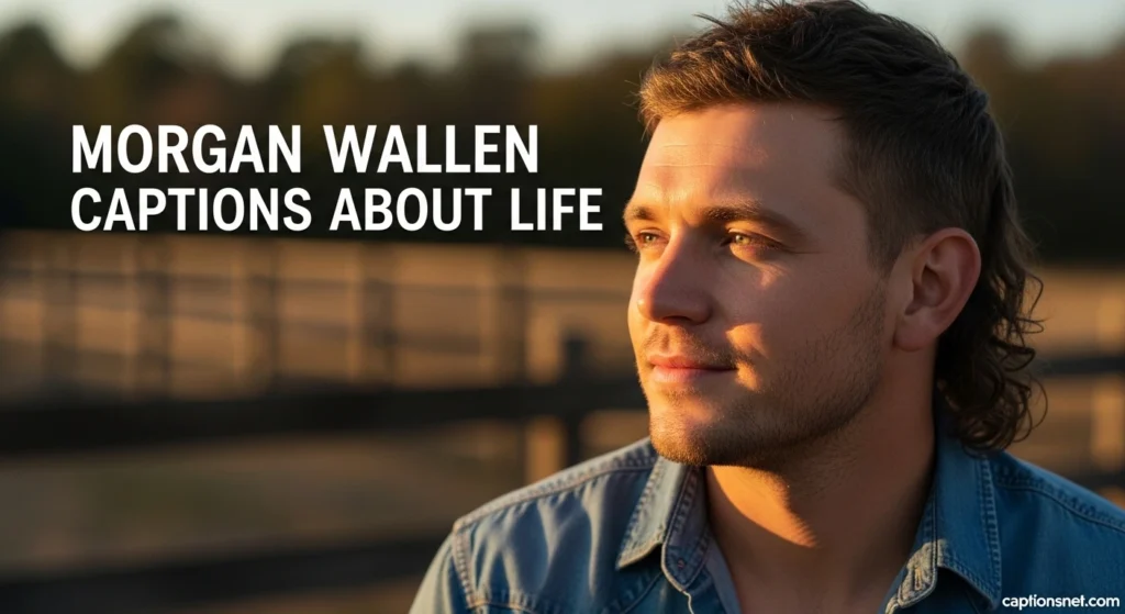 Morgan Wallen Captions About Life