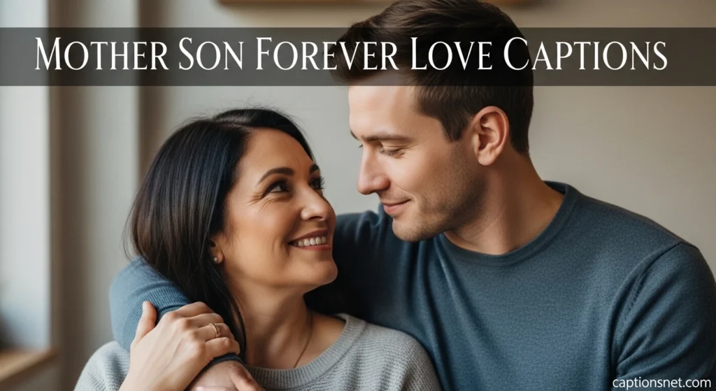 Mother Son Forever Love Captions