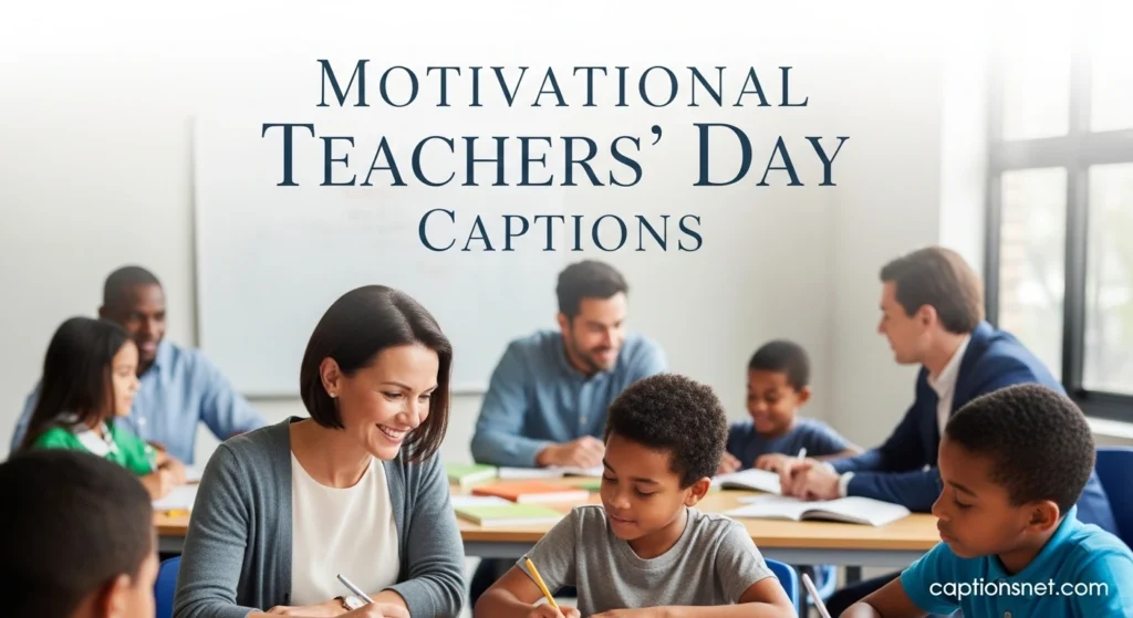 Motivational Teachers Day Captions