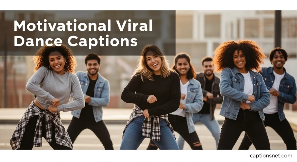Motivational Viral Dance Captions