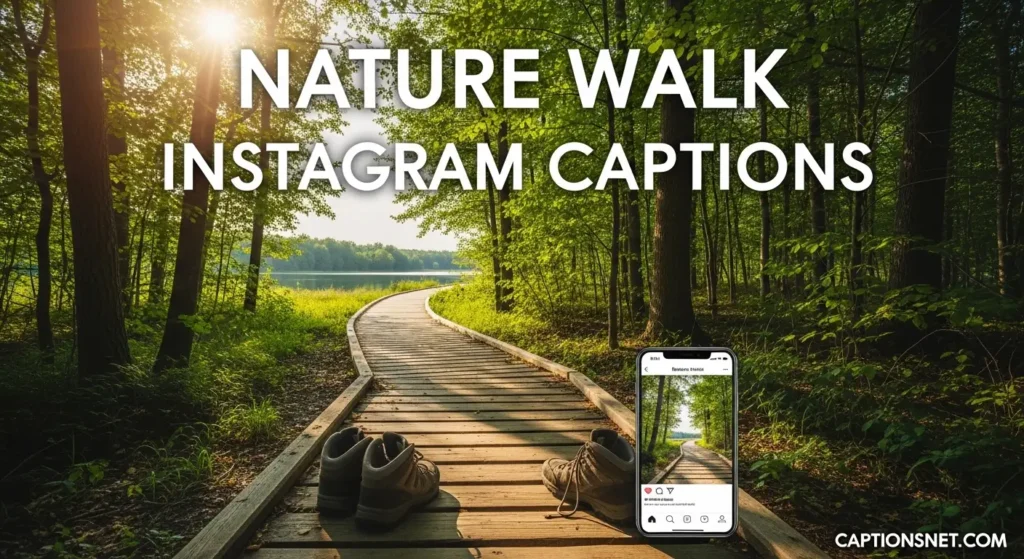 Nature Walk Instagram Captions