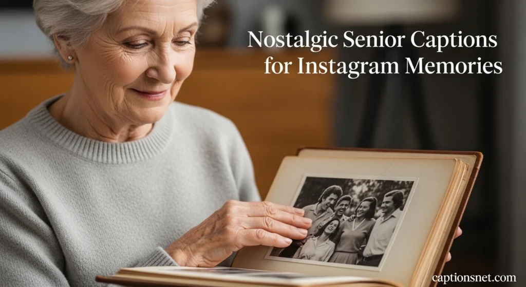 Nostalgic Senior Captions for Instagram Memories