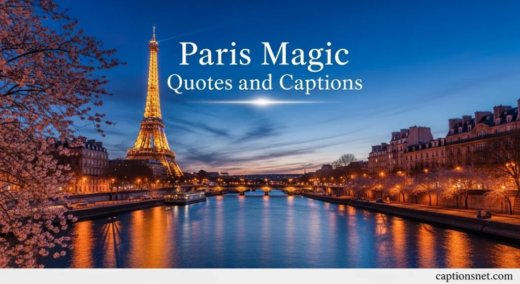 Paris Magic Quotes and Captions