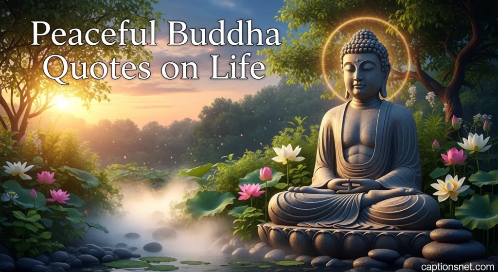 Peaceful Buddha Quotes on Life