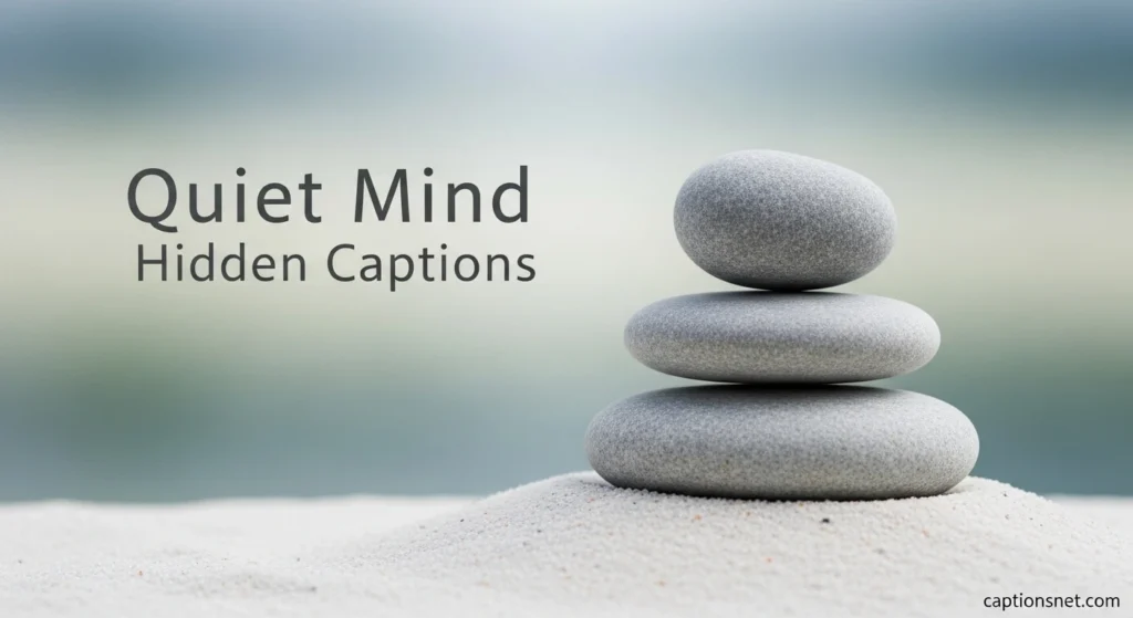 Quiet Mind Hidden Captions