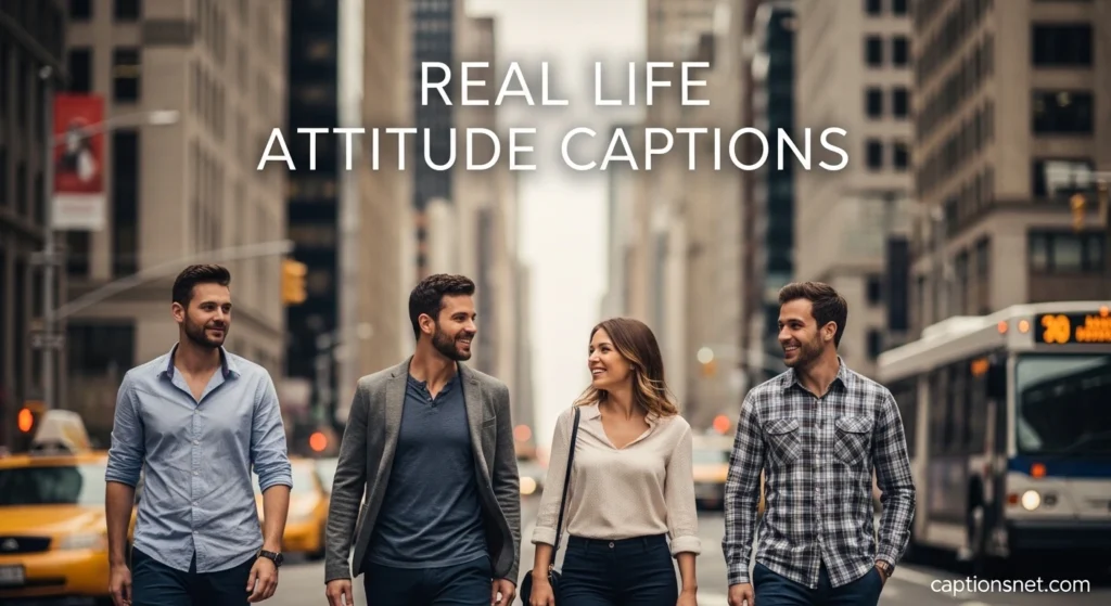 Real Life Attitude Captions