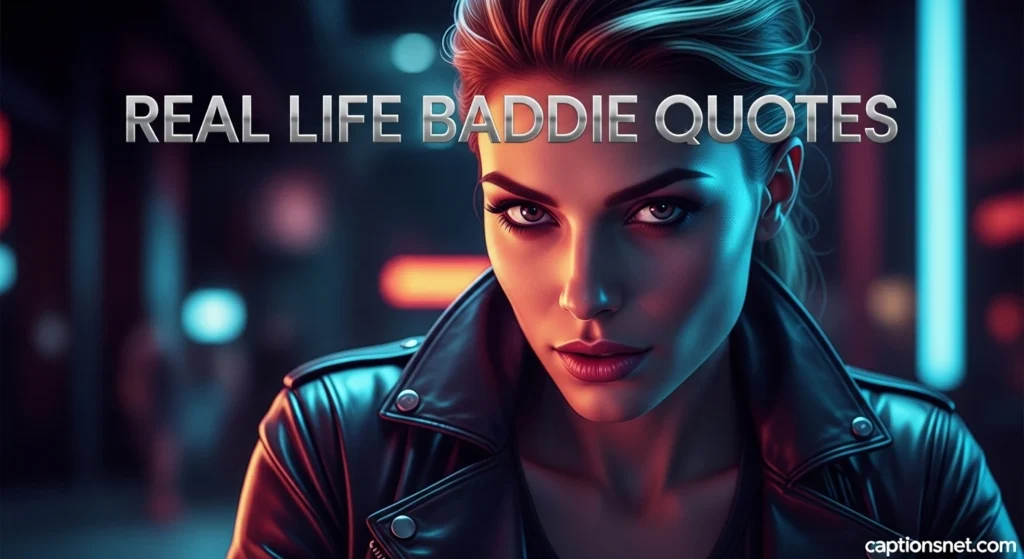 Real Life Baddie Quotes