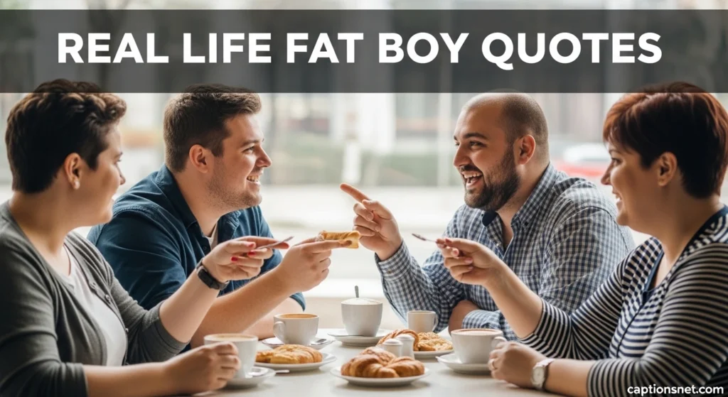 Real Life Fat Boy Quotes