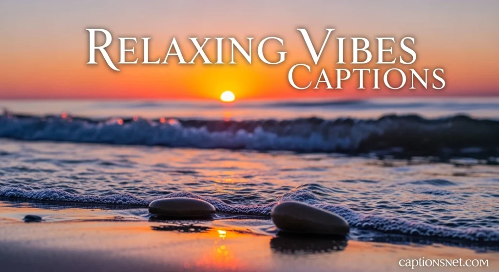 Relaxing Vibes Captions