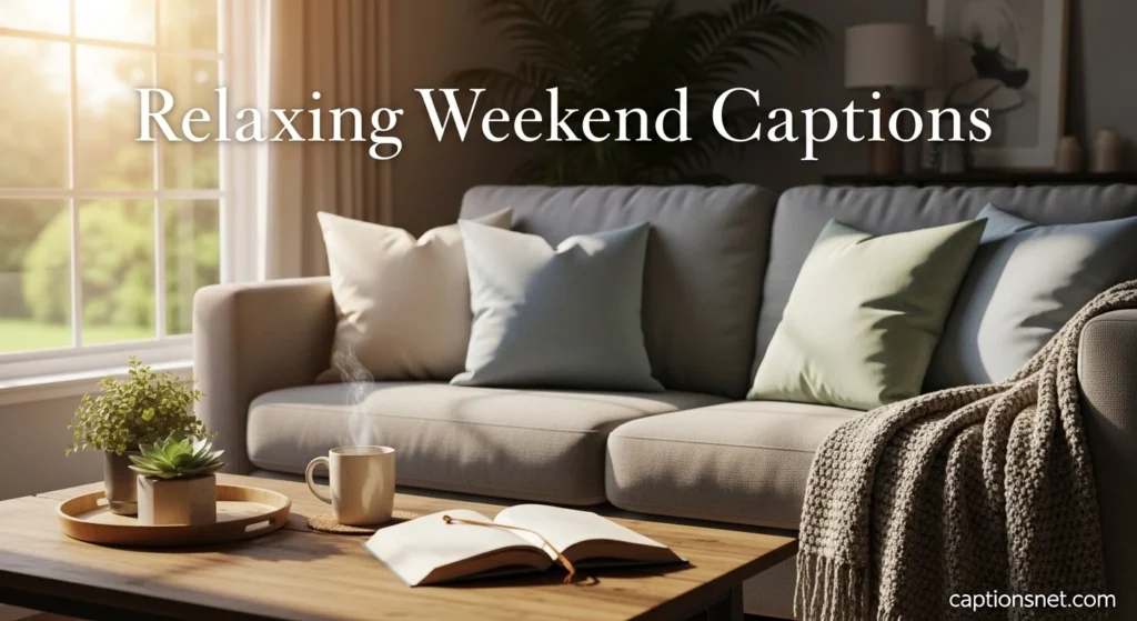 Relaxing Weekend Captions