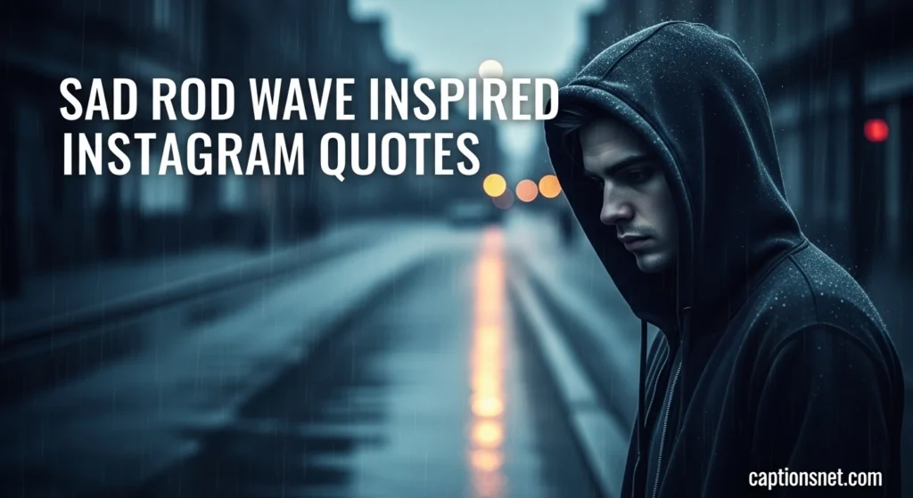 Sad Rod Wave Inspired Instagram Quotes
