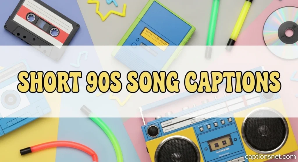 Short 90s Song Captions