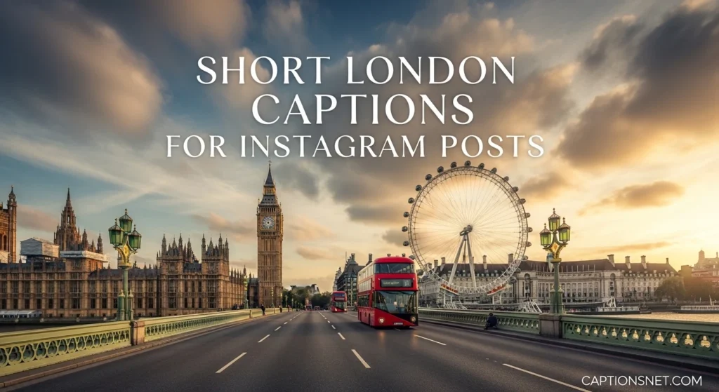 Short London Captions for Instagram Posts
