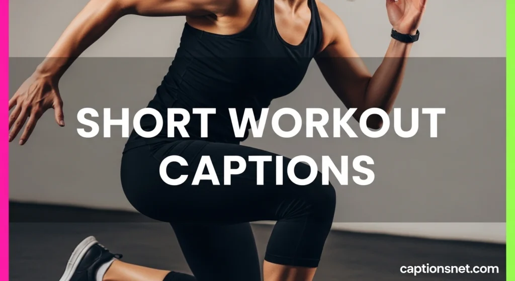 Short Workout Captions