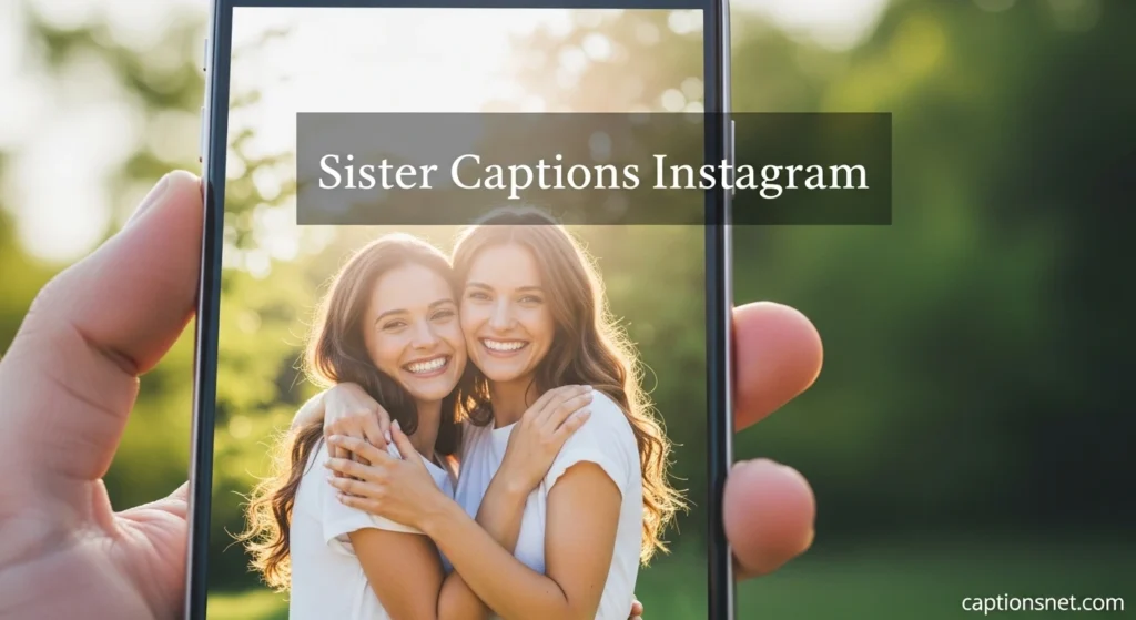 Sister Captions Instagram