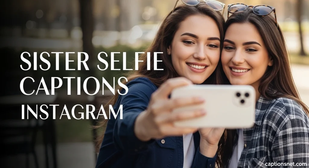 Sister Selfie Captions Instagram