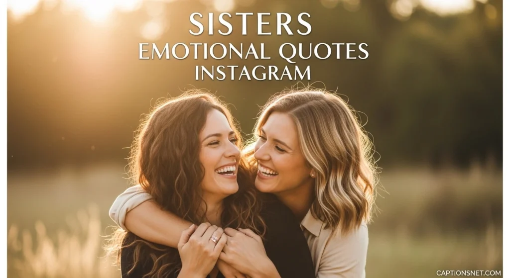 Sisters Emotional Quotes Instagram