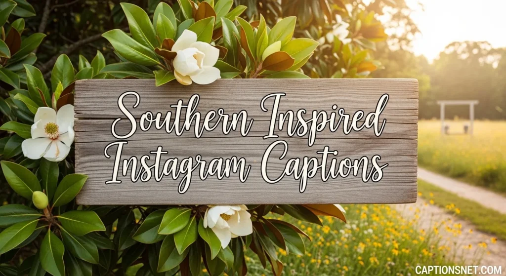 Southern Inspired Instagram Captions