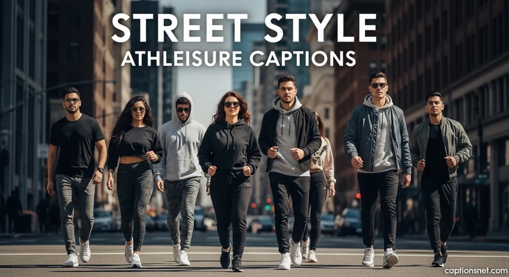 Street Style Athleisure Captions
