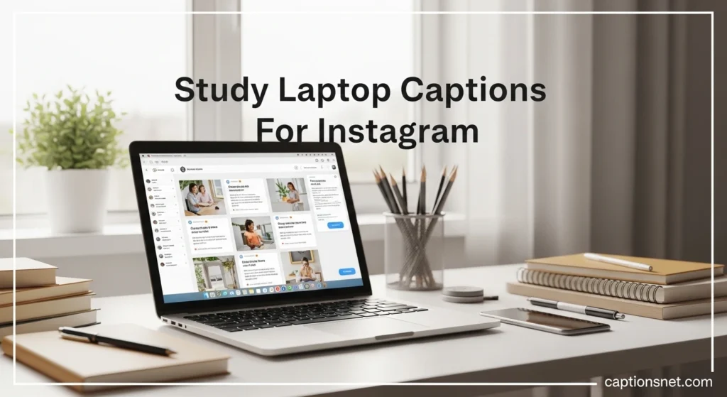 Study Laptop Captions For Instagram