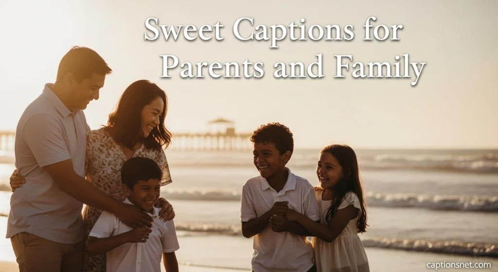 Sweet Captions for Parents and Family