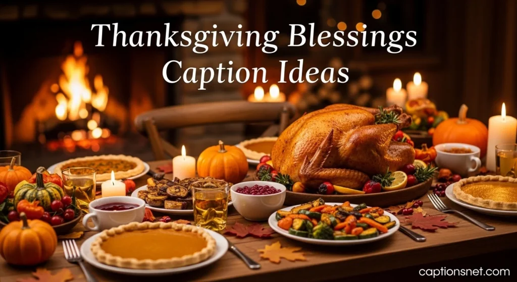 Thanksgiving Blessings Caption Ideas