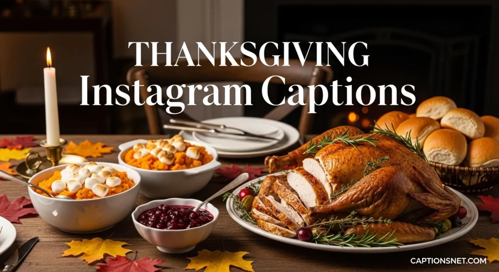 Thanksgiving Instagram Captions