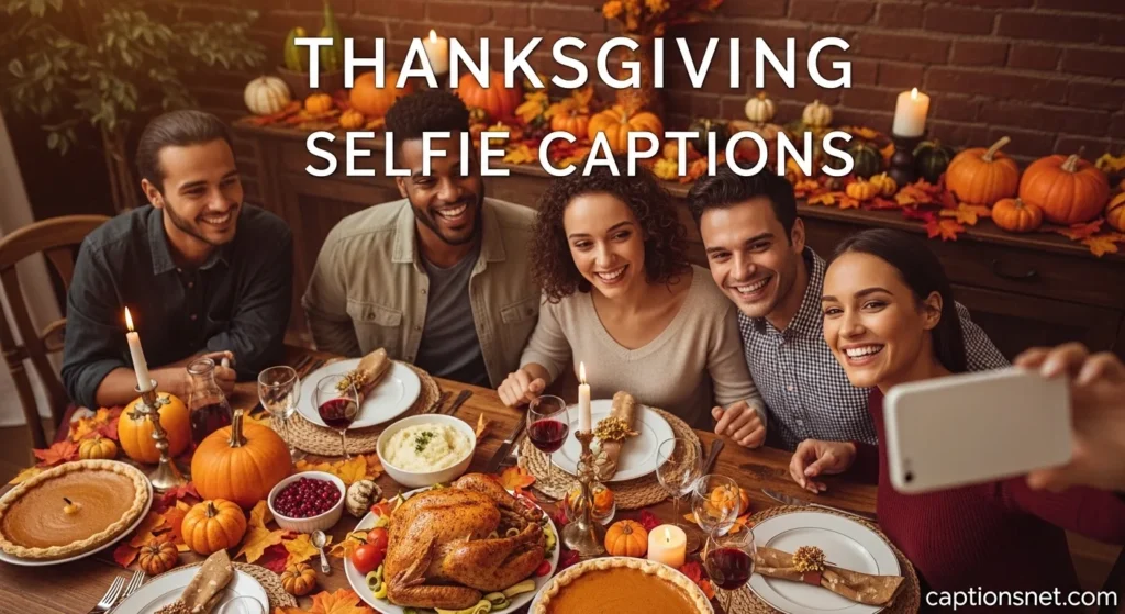 Thanksgiving Selfie Captions