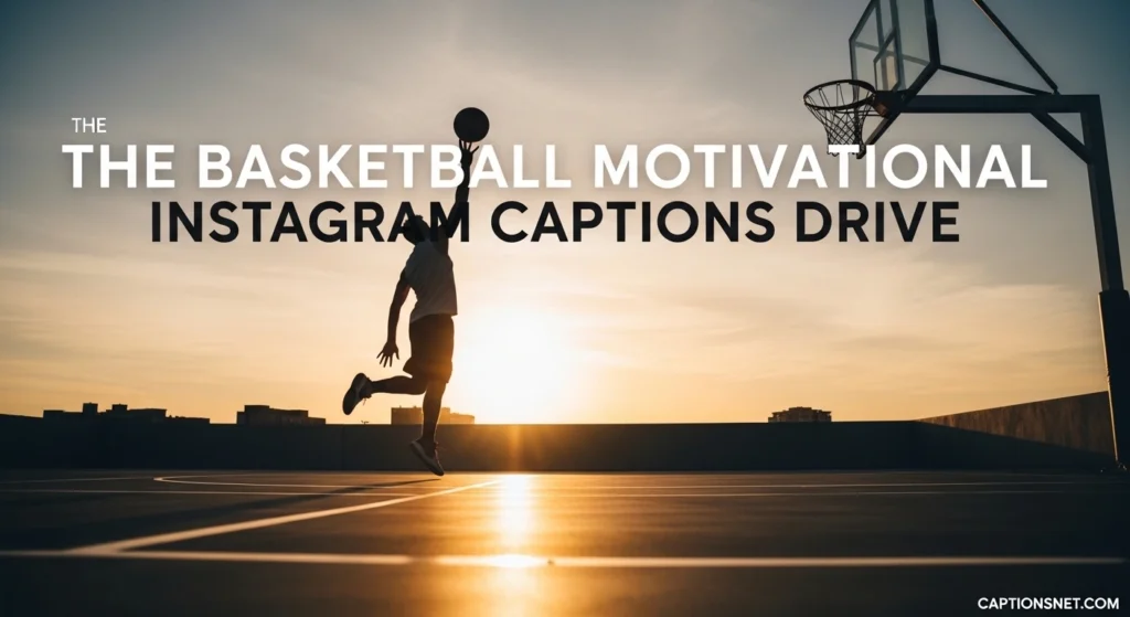 The Basketball Motivational Instagram Captions Drive