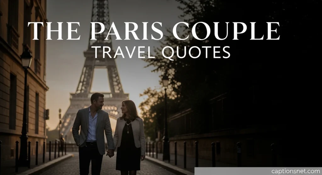 The Paris Couple Travel Quotes