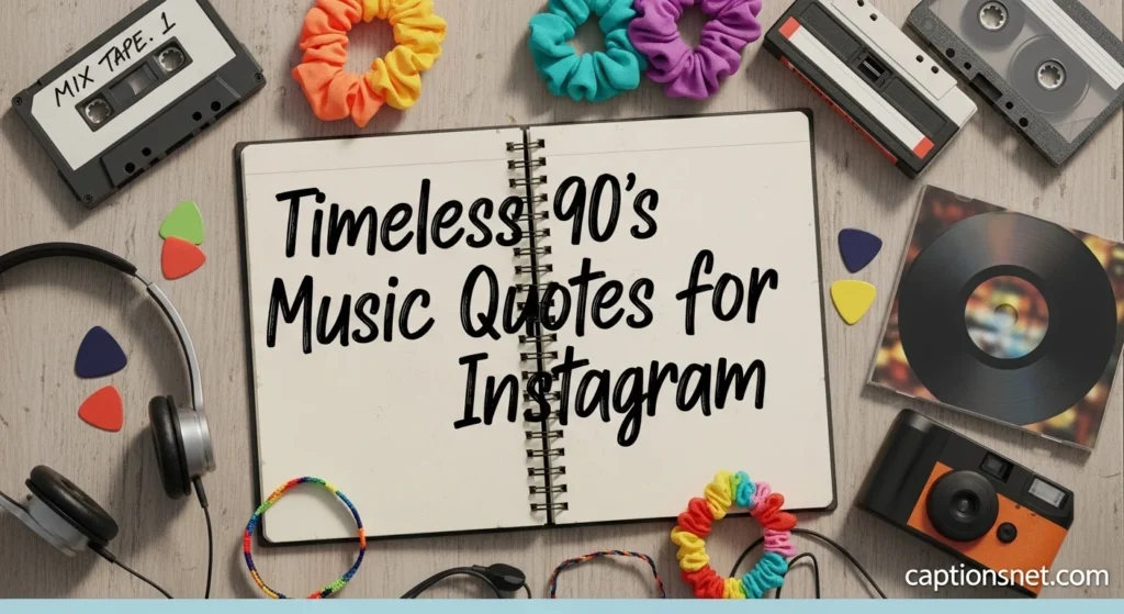 Timeless 90s Music Quotes for Instagram