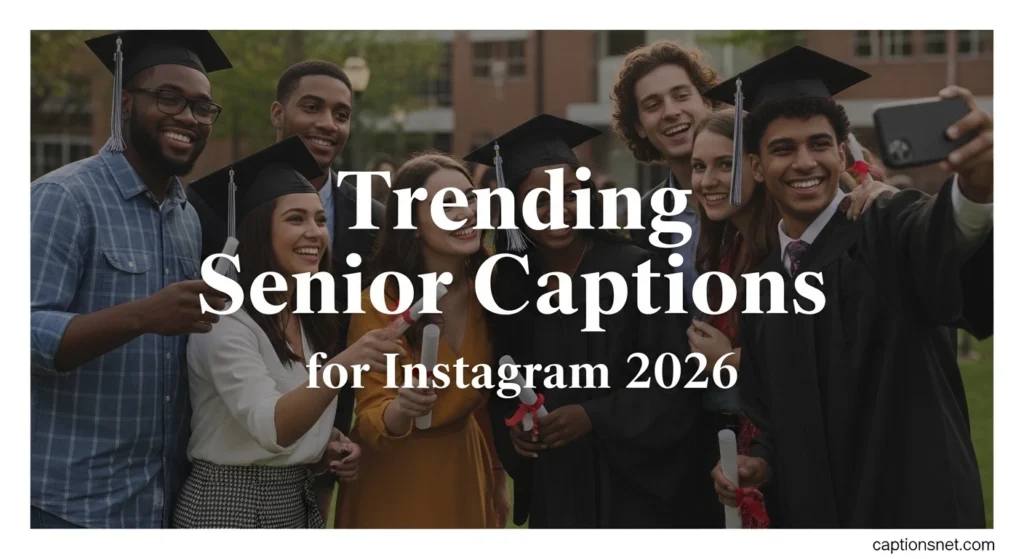 Trending Senior Captions for Instagram 2026