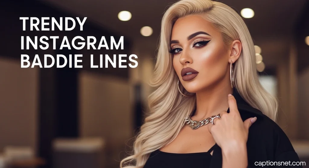 Trendy Instagram Baddie Lines