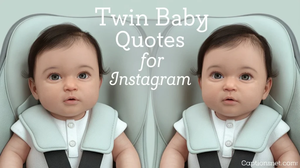 Twin Baby Quotes for Instagram