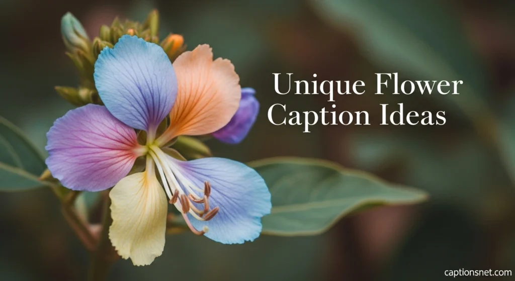 Unique Flower Caption Ideas