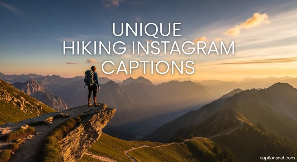 Unique Hiking Instagram Captions